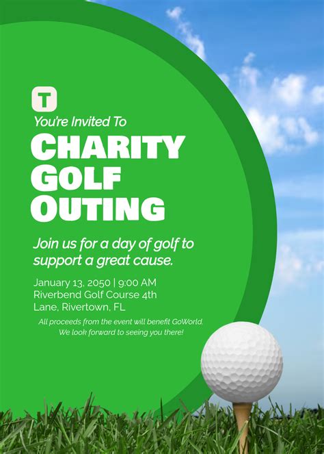 Charity Golf Invitations & Invitation Templates .